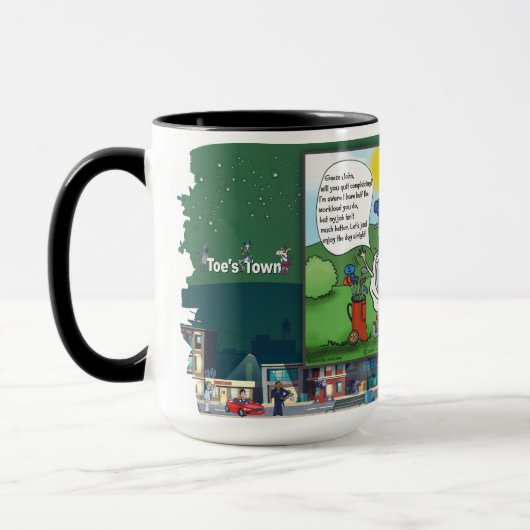 Joyeux café Mug d'anniversaire (Gauche)