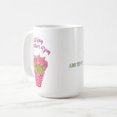 Joyeux café Mug de la fête des mères (Devant gauche)