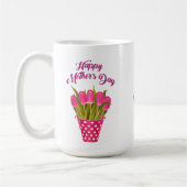 Joyeux café Mug de la fête des mères (Gauche)