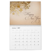 Joyeux calendrier du nouvel an 2025 (Jan 2027)