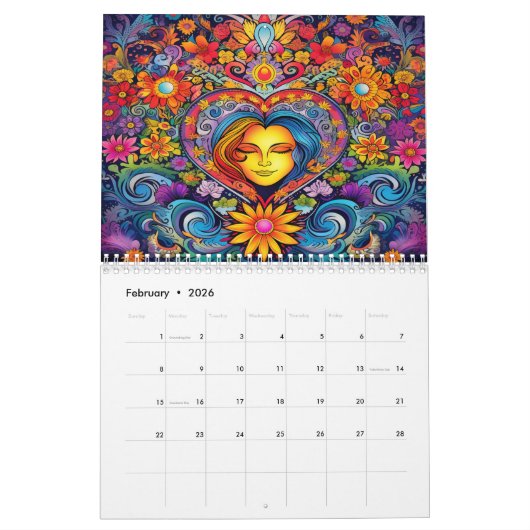 Joyeux calendrier Hippy (Feb 2026)