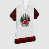 Joyeux camion de Noël et arbres (devant)