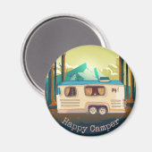Joyeux Camper Magnet (Recto/Verso)