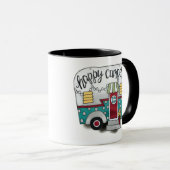 joyeux camper remorque Mug (Devant droit)