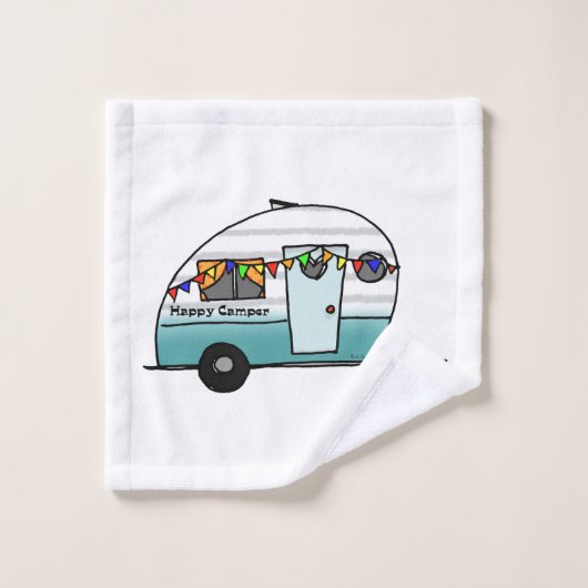 Joyeux Camper van (Gant de toilette)