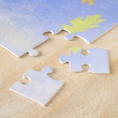 Joyeux canard avec Scooter Funny Puzzle (Côté)