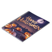 Joyeux Carnet citrouille d'Halloween (Côté gauche)