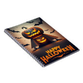 Joyeux Carnet citrouille d'Halloween (Côté Droit)