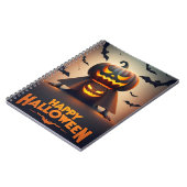 Joyeux Carnet citrouille d'Halloween (Côté gauche)