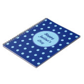 Joyeux Carnet de Fête des pères (Navy & Soft Blue) (Côté gauche)