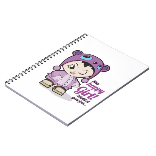 Joyeux carnet de fille (Côté gauche)