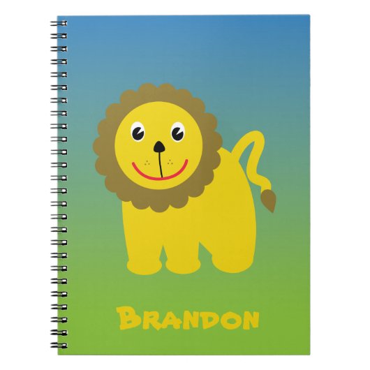 Joyeux carnet de lions (Devant)