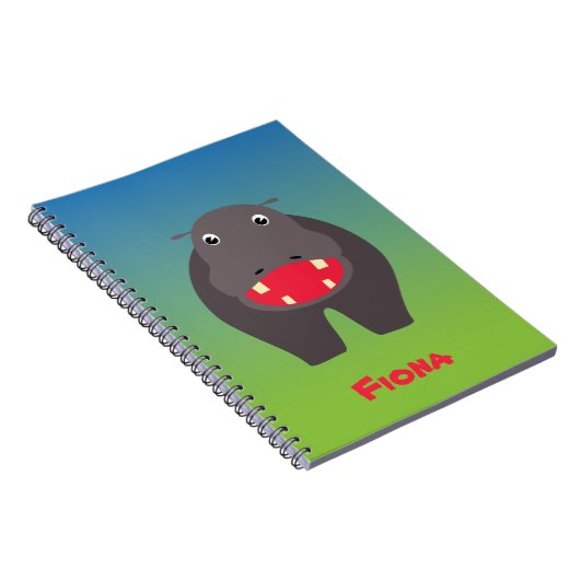 Joyeux carnet hippo (Côté Droit)