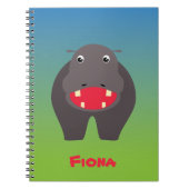 Joyeux carnet hippo (Devant)