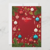 joyeux carte de Noël (Devant)