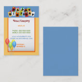 Joyeux Carte de visite d'anniversaire (Devant / Derrière)