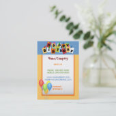 Joyeux Carte de visite d'anniversaire (Debout devant)