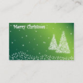 Joyeux Carte de visite de Noël (Dos)