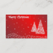 Joyeux Carte de visite de Noël (Dos)