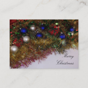 Joyeux Carte de visite de Noël