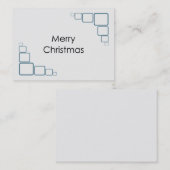 Joyeux Carte de visite de Noël (Devant / Derrière)