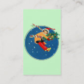 Joyeux Carte de visite de Noël (Dos)