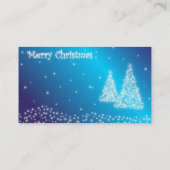 Joyeux Carte de visite de Noël (Dos)