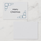 Joyeux Carte de visite de Noël (Devant / Derrière)