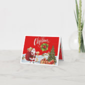 joyeux carte noël (Dos)