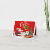 joyeux carte noël (Devant)