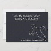 Joyeux carte photo Casquette de sorcières Hallowee (Dos)