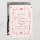 Joyeux Carte photo de Brunch de la Saint-Galentin (Devant / Derrière)