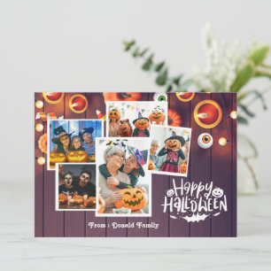 Joyeux Carte photo de famille Halloween