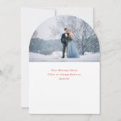 Joyeux Carte photo de jour férié (Dos)