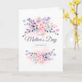 Joyeux Carte photo de la Fête des Mères (Fleur jaune)