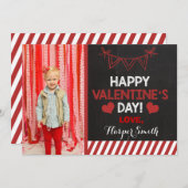 Joyeux Carte photo de la Saint Valentin (Devant / Derrière)