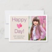 Joyeux Carte photo de la Saint-Valentin (Devant)