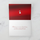 Joyeux Carte photo de Noël (Intérieur)