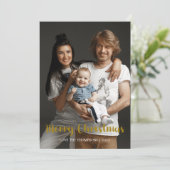 Joyeux Carte photo de Noël (Debout devant)