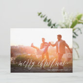 Joyeux Carte photo de Noël (Debout devant)