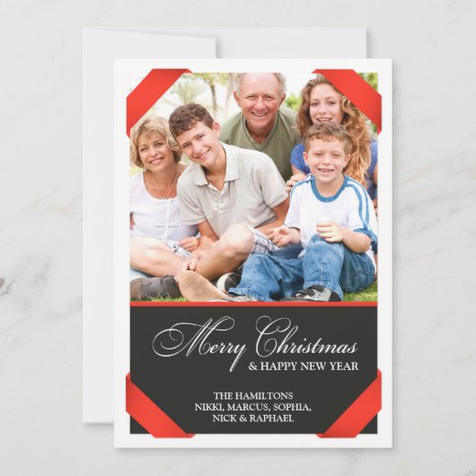 Joyeux Carte photo de Noël (Devant)