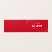 Joyeux Carte photo de Noël (Outside Unfolded)