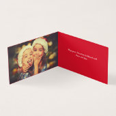 Joyeux Carte photo de Noël (Inside)