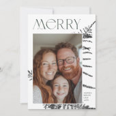 Joyeux Carte photo de Noël (Devant)