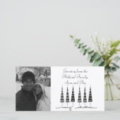 joyeux carte photo de noël (Debout devant)
