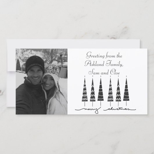 joyeux carte photo de noël (Devant)