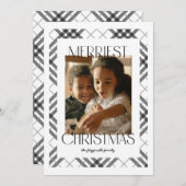 Joyeux Carte photo de Noël (Devant / Derrière)