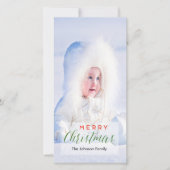 Joyeux Carte photo de Noël (Devant)