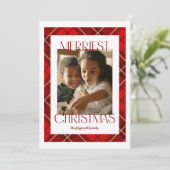 Joyeux Carte photo de Noël (Debout devant)