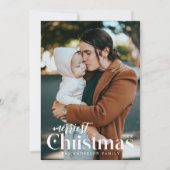 Joyeux Carte photo de Noël (Devant)